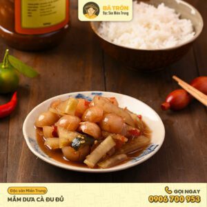 Mắm Cà Pháo Dưa Đu Đủ