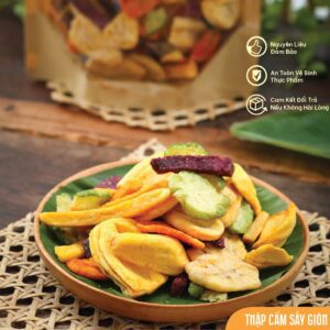 Trái Cây Sấy Thập Cẩm (Hàng Xuất Khẩu) - 500gr
