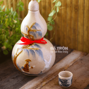 Bình Rượu Hồ Lô 500ML Bình Định