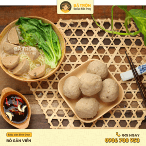 Bò Viên Gân Bình Định Ngon