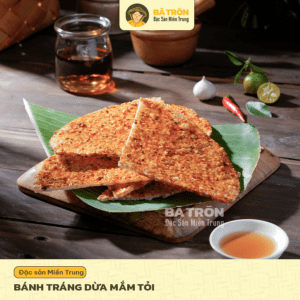 BÁNH TRÁNG DỪA TỎI ỚT - SET 10 BÁNH DÙNG LIỀN