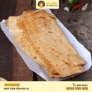 Mực Cán Tẩm Gia Vị 250G