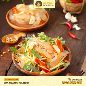 SỨA NGÂM CHUA NGỌT