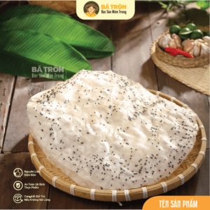 Bánh Tráng Mè Đen Nhúng